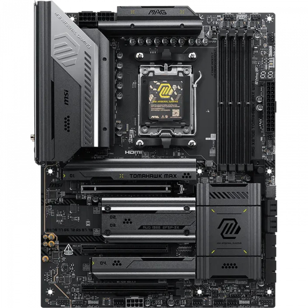 Материнская плата MSI MAG X870E TOMAHAWK MAX WIFI ATX, AMD AM5 - миниатюра 5