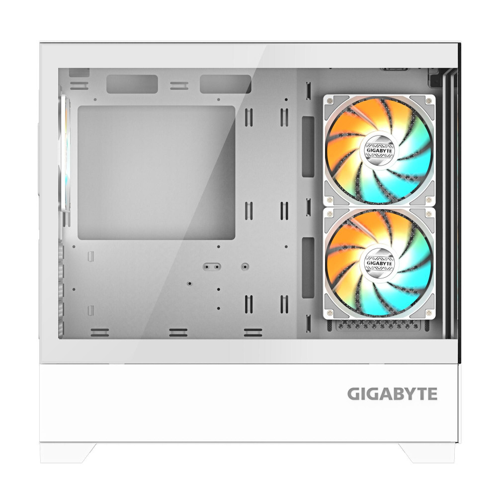 Корпус Gigabyte C201 Panoramic Ice C201PI M-ATX CASE Mid-Tower - миниатюра 5