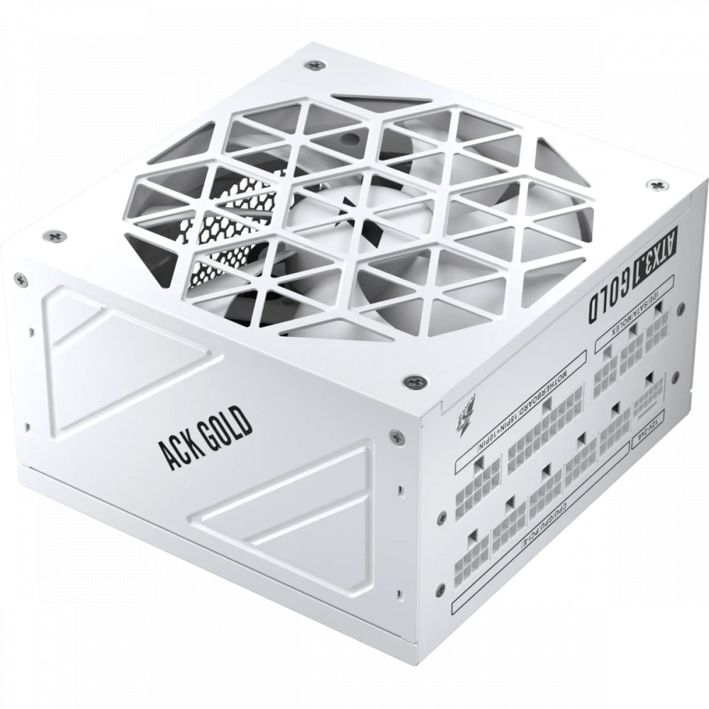 Блок питания 1STPLAYER ACK GOLD HA-850BA2 White HA-850BA2-WH 850 Вт, 80+ Gold - миниатюра 5