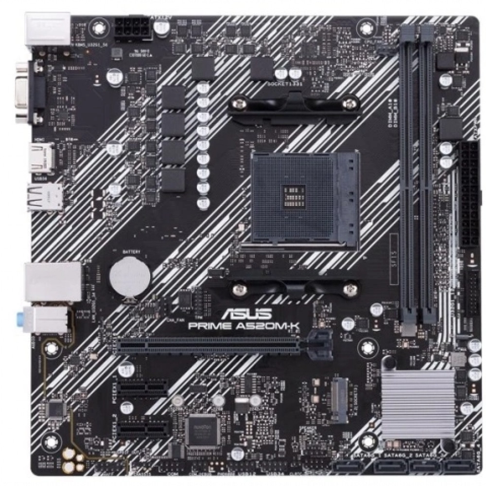 Материнская плата Asus PRIME A520M-K 90MB1500-M0EAY0|| Micro-ATX, AMD AM4 - миниатюра 5