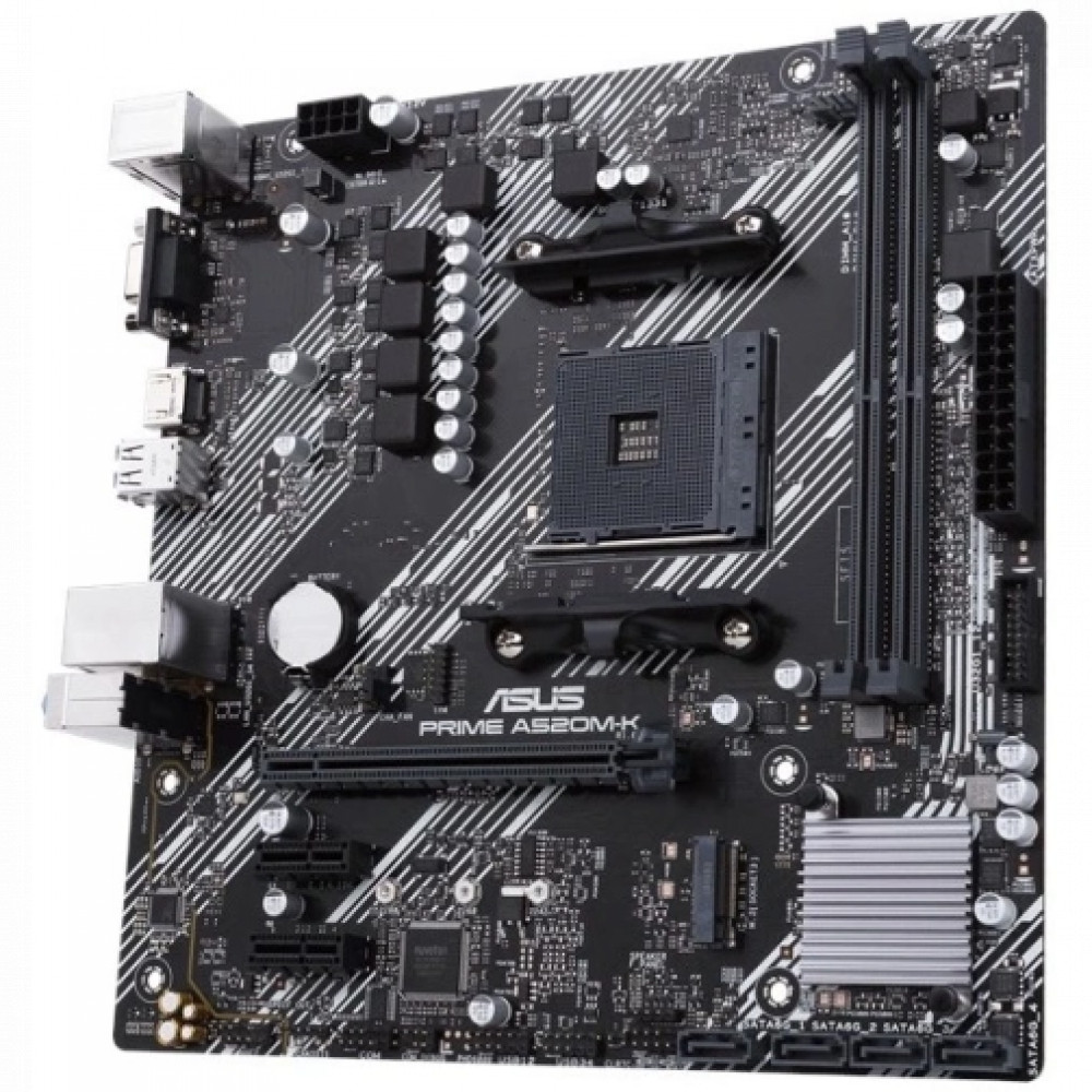 Материнская плата Asus PRIME A520M-K 90MB1500-M0EAY0|| Micro-ATX, AMD AM4 - миниатюра 7