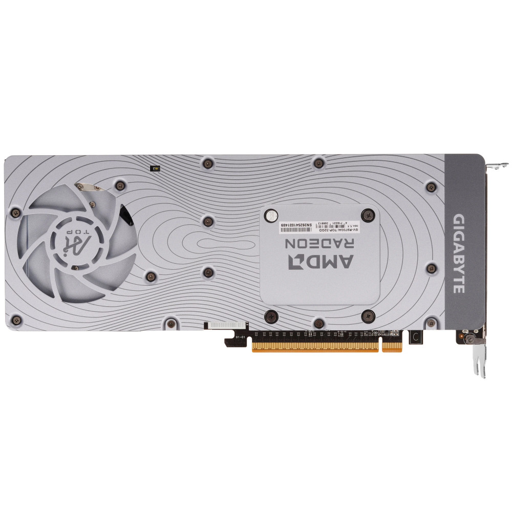 Видеокарта Gigabyte AMD Radeon AI PRO R9700 AI TOP GV-R9700AI TOP-32GD 1.1 32 ГБ - миниатюра 6