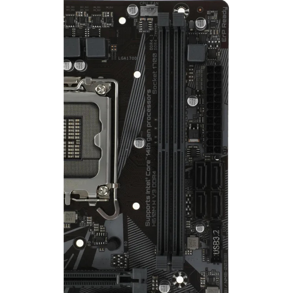 Материнская плата Gigabyte H610M H V3 DDR4 H610M H V3 DDR4|| Micro-ATX, LGA 1700 - миниатюра 9