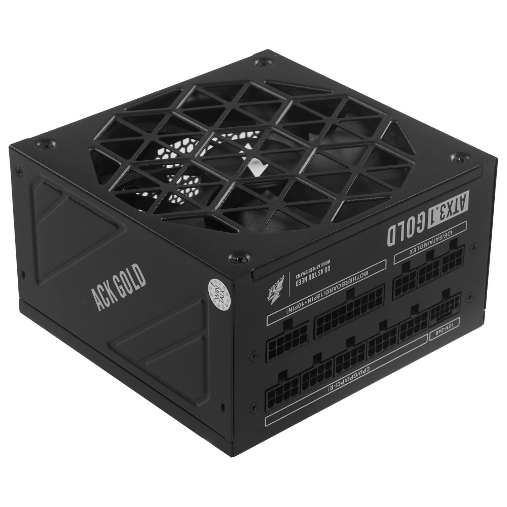 Блок питания 1STPLAYER HA-750BA2-BK 750 Вт, 80+ Gold - миниатюра 3