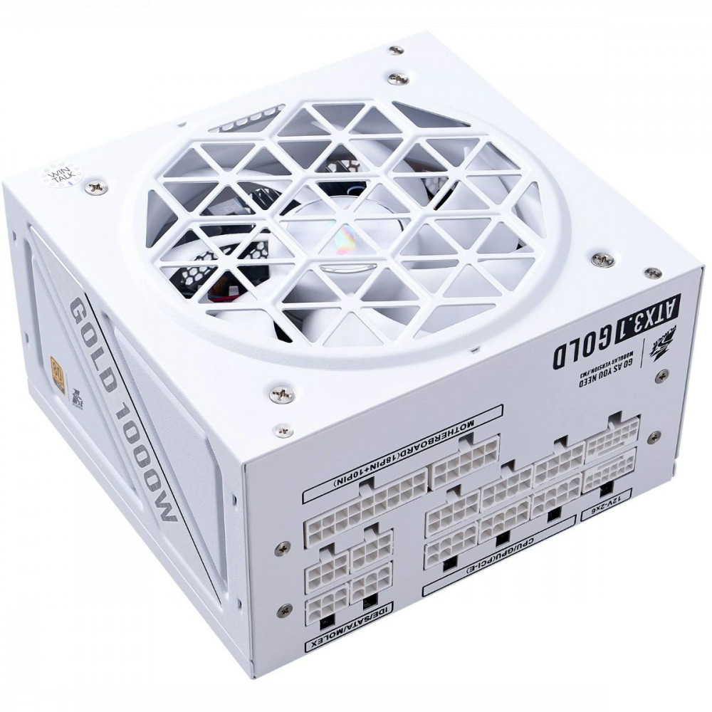 Блок питания 1STPLAYER NGDP GOLD HA-1000BA4-WH 1000 Вт, 80+ Gold - миниатюра 5