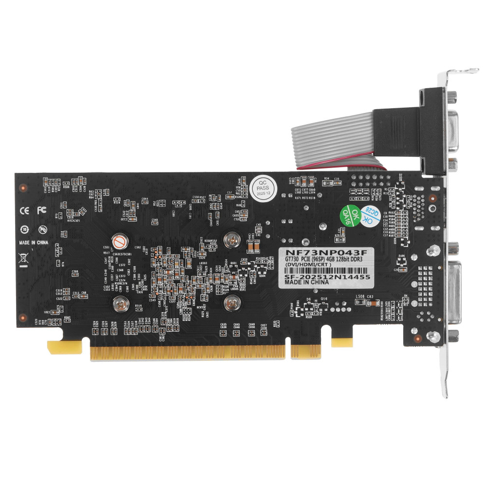 Видеокарта Sinotex GeForce GT 730 Ninja NF73NP043F|| 4 ГБ - миниатюра 6