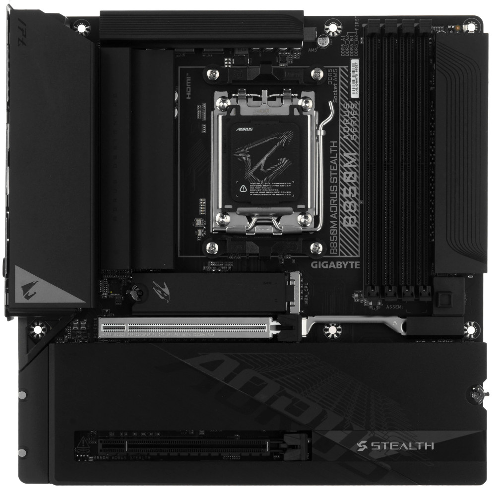 Материнская плата AORUS B850M AORUS STEALTH Micro-ATX, AMD AM5 - миниатюра 4