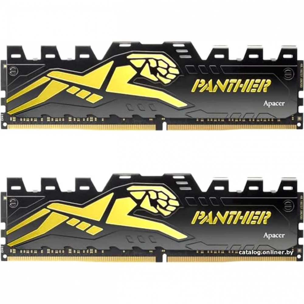 ОЗУ Apacer Panther Golden AH4U16G32C28Y7GAA-2 DIMM, DDR4, 16 Гб (2 х 8 Гб), 3200 МГц - миниатюра 2