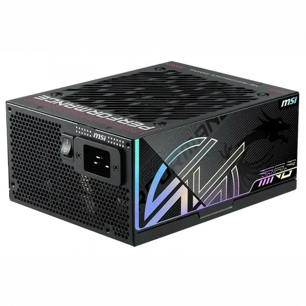 Блок питания MSI MPG Ai1300TS PCIE5 7ZPUB 1300 Вт, 80+ Titanum - миниатюра 4