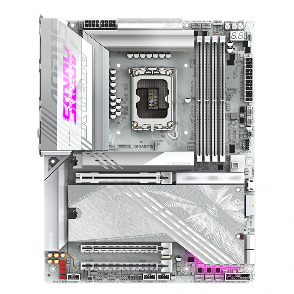 Материнская плата Gigabyte Z890 A ELITE X ICE ATX, LGA 1851 - миниатюра 3