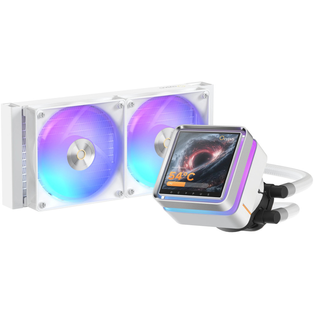 Система охлаждения Ocypus Sigma L24 EX WH ARGB Для процессора - миниатюра 3