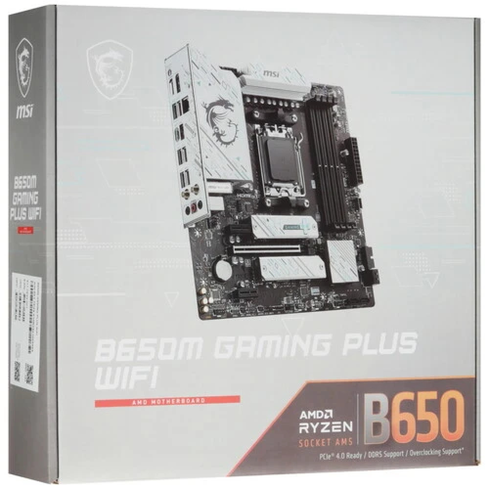 Материнская плата MSI B650M GAMING PLUS WIFI Micro-ATX, AMD AM5 - миниатюра 10