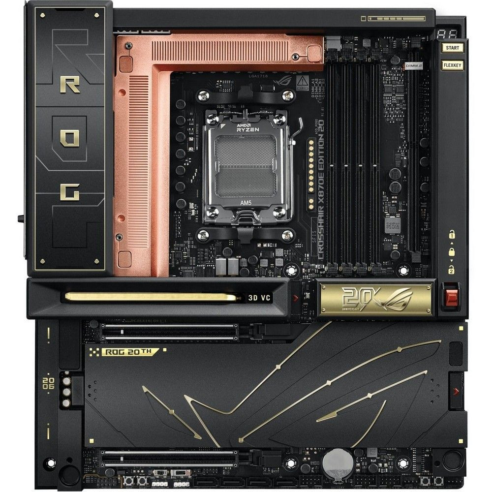 Материнская плата Asus ROG CROSSHAIR X870E EDITION 20 90MB1PD0-M0EAY0 E-ATX, AMD AM5 - миниатюра 7