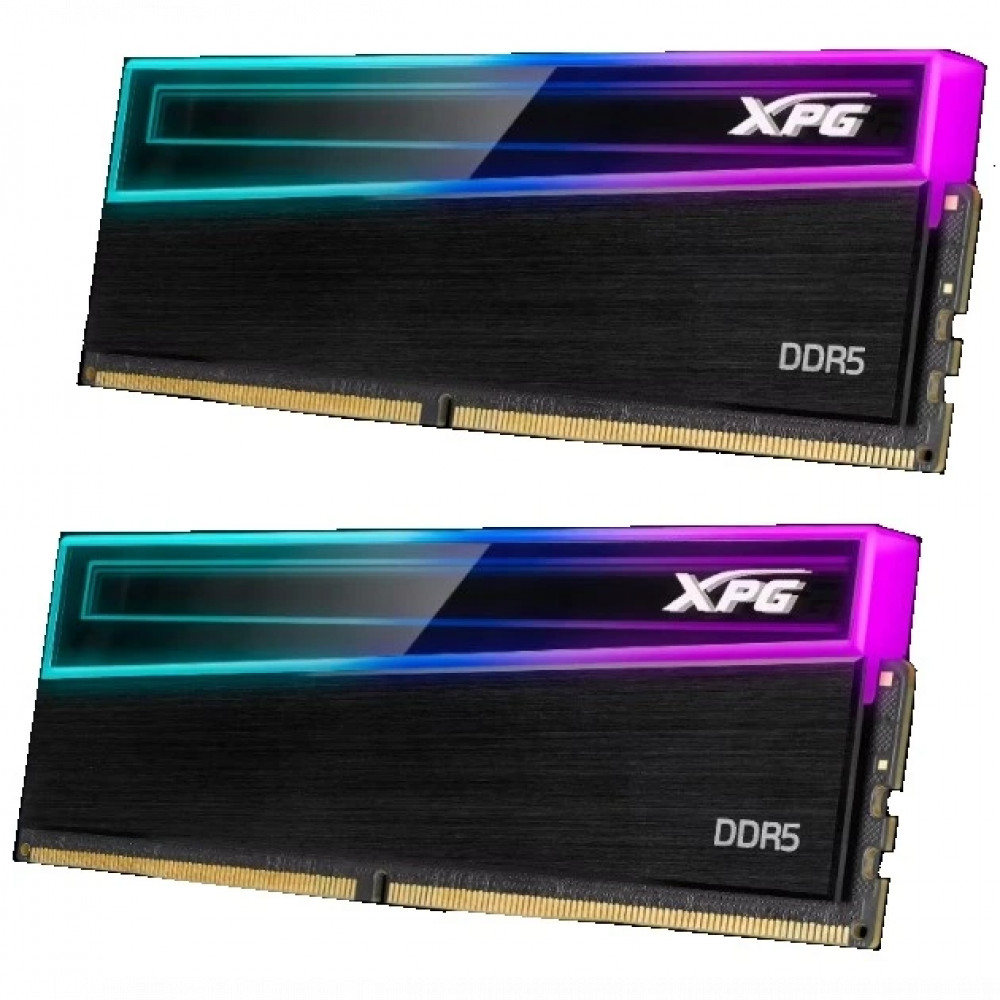 ОЗУ A-Data XPG NOVAKEY RGB [AX5U6400C3216G-DCNKRBK] DIMM, DDR5, 32 Гб (2 х 16 Гб), 6400 МГц - миниатюра 2