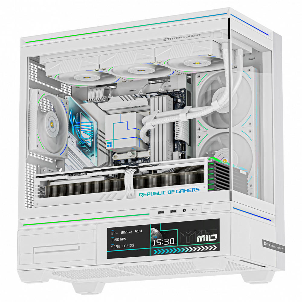 Корпус Thermalright TL-M10 Vision White Mini-Tower - миниатюра 2