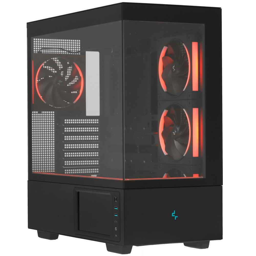 Корпус Deepcool CH690 LCD R-CH690LCD-BKNNA0D-G Mid-Tower - миниатюра 4