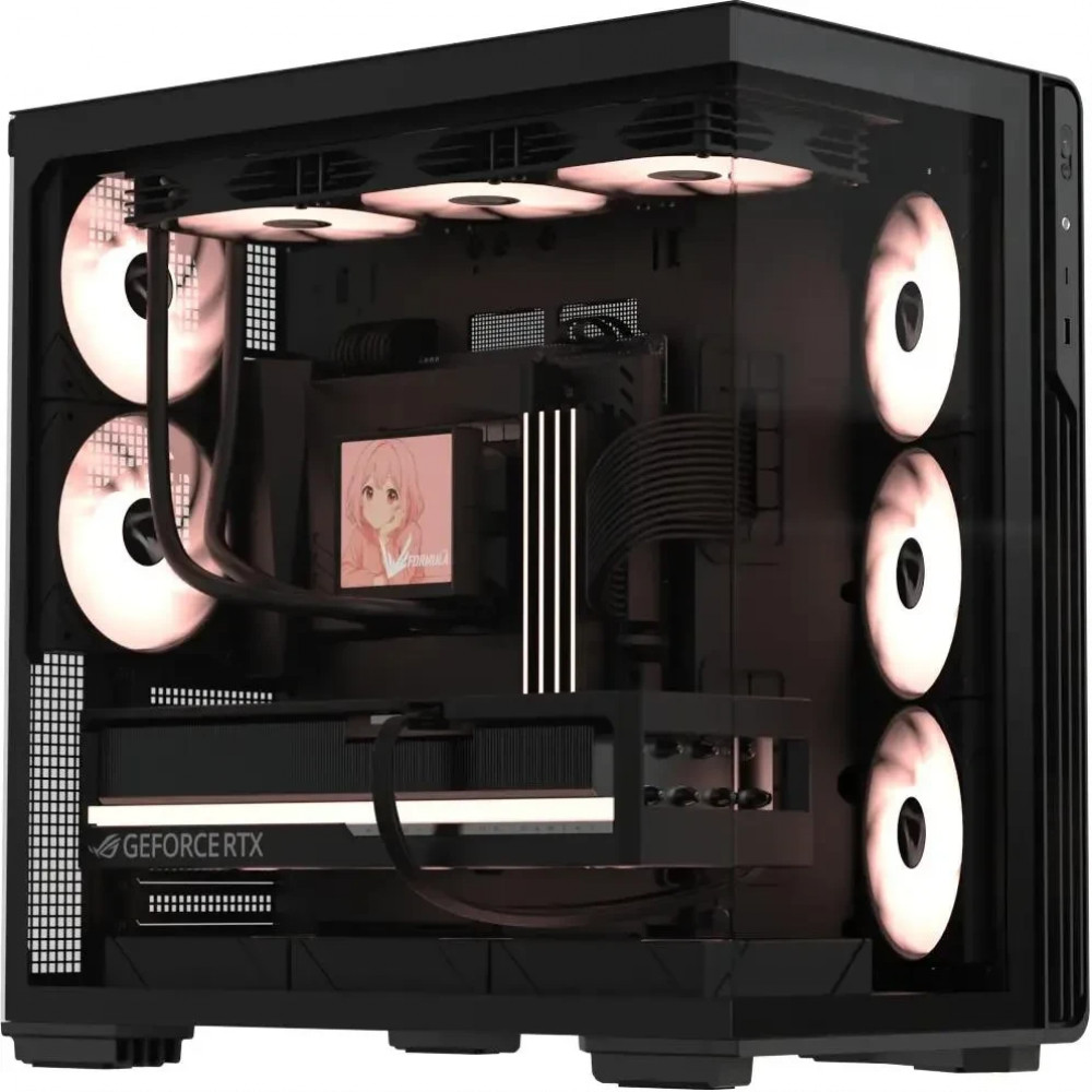 Корпус Formula CRYSTAL Z7 PA BLACK Mid-Tower - миниатюра 5