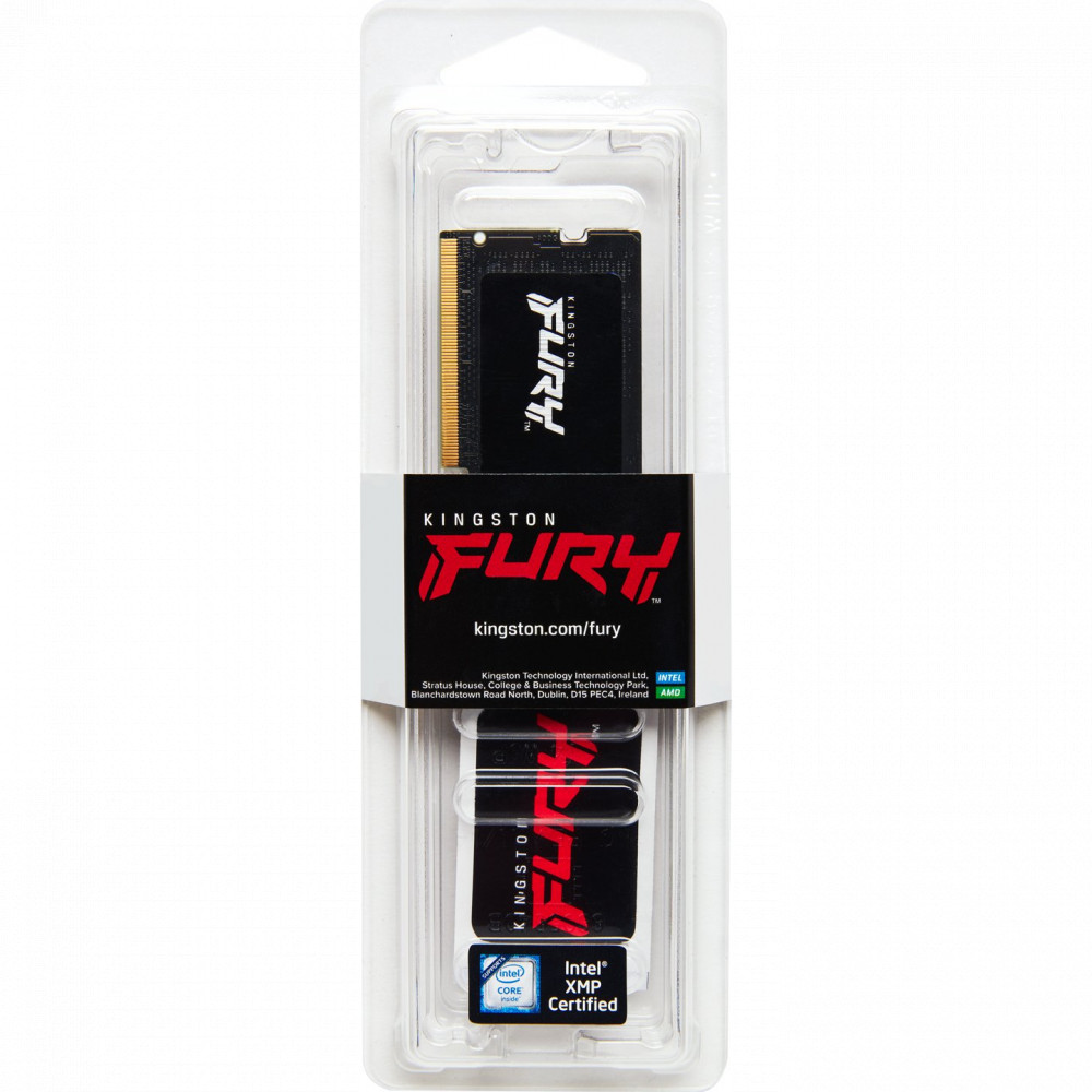 ОЗУ Kingston Fury Impact KF564S38IB-16 SO-DIMM, DDR5, 16 Гб, 6400 МГц - миниатюра 7
