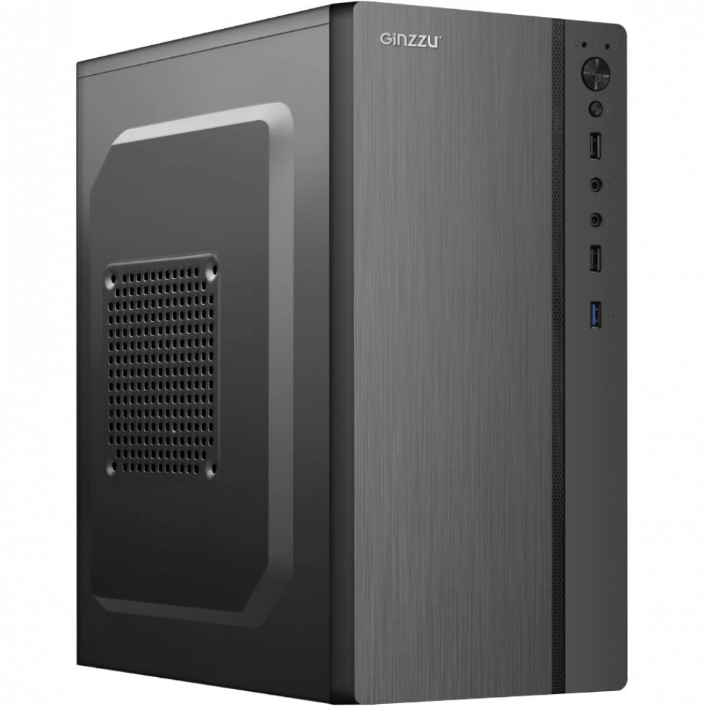 Корпус Ginzzu B200 Black Mini-Tower - миниатюра 6