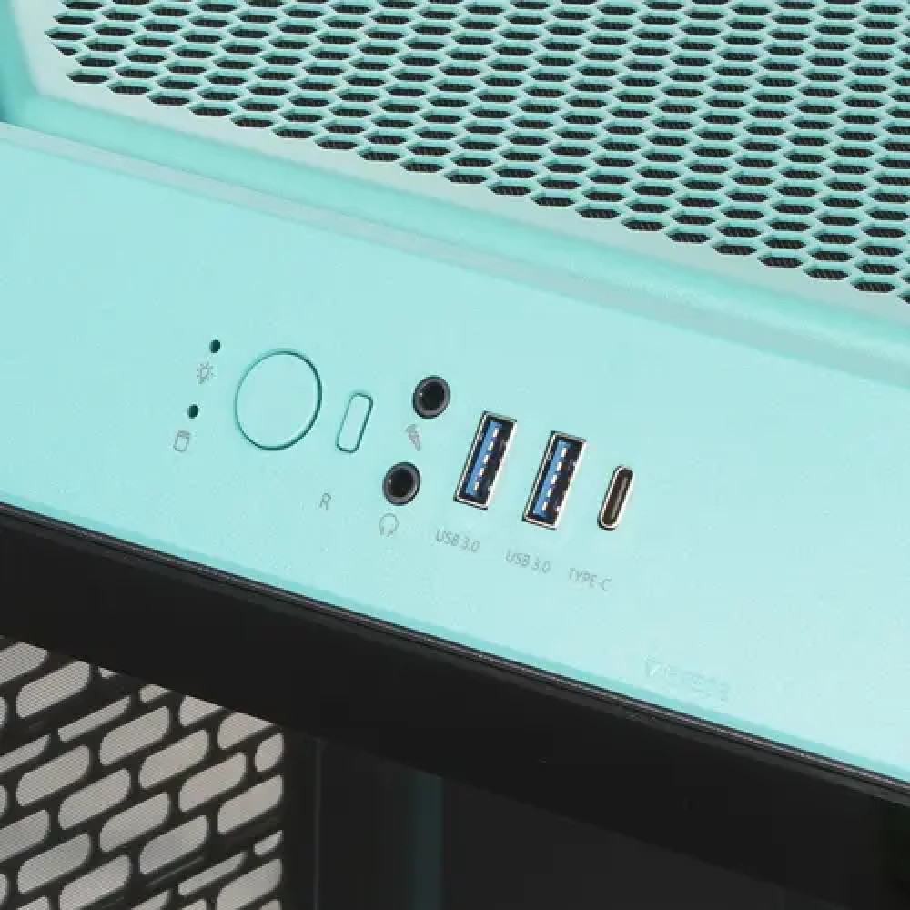 Корпус Thermaltake The Tower 300 Turquoise CA-1Y4-00SBWN-00 Mini-Tower - миниатюра 8
