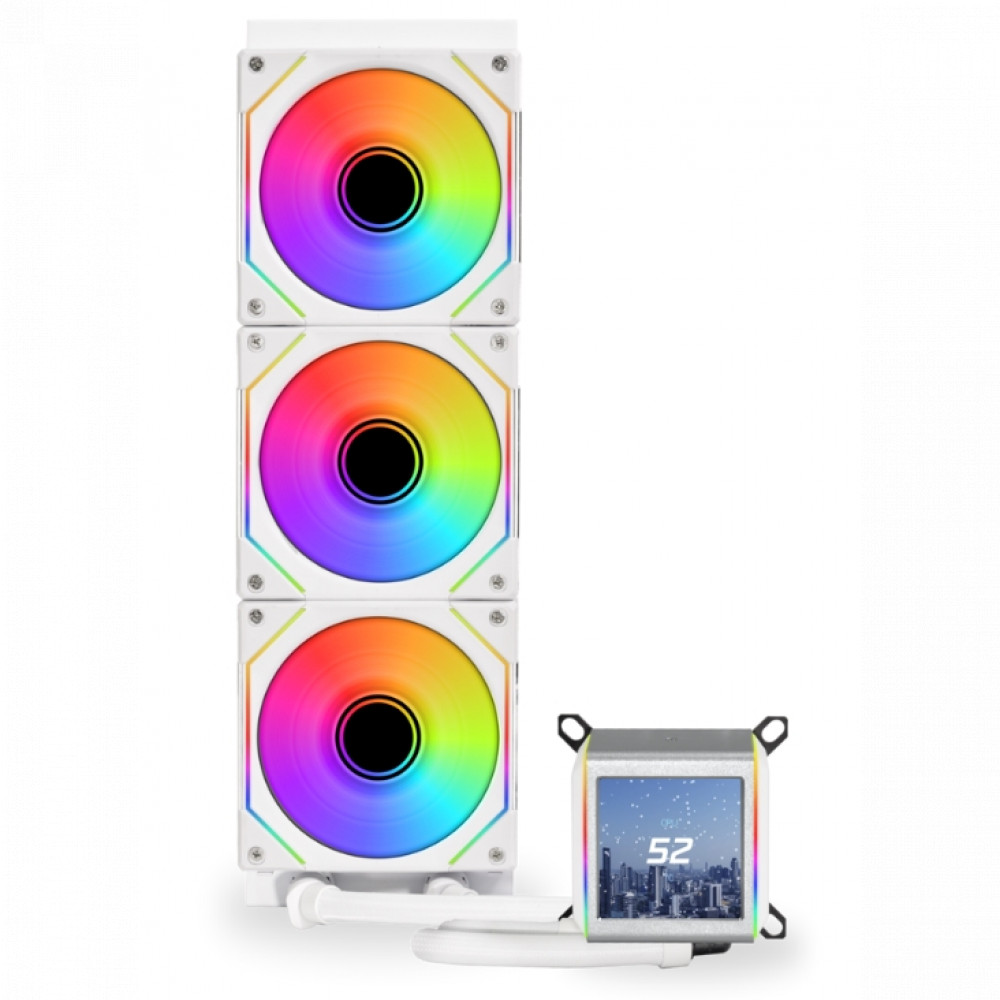 Система охлаждения Lian Li Galahad II LCD SL-INF 360 G89.GA2ALCD36INW.00 Для процессора - миниатюра 7