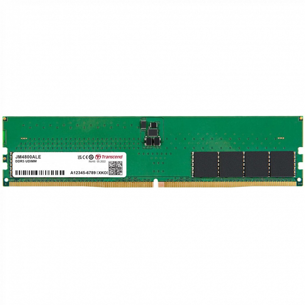ОЗУ Transcend JM4800ALE-32G DIMM, DDR5, 32 Гб, 4800 МГц - миниатюра 2