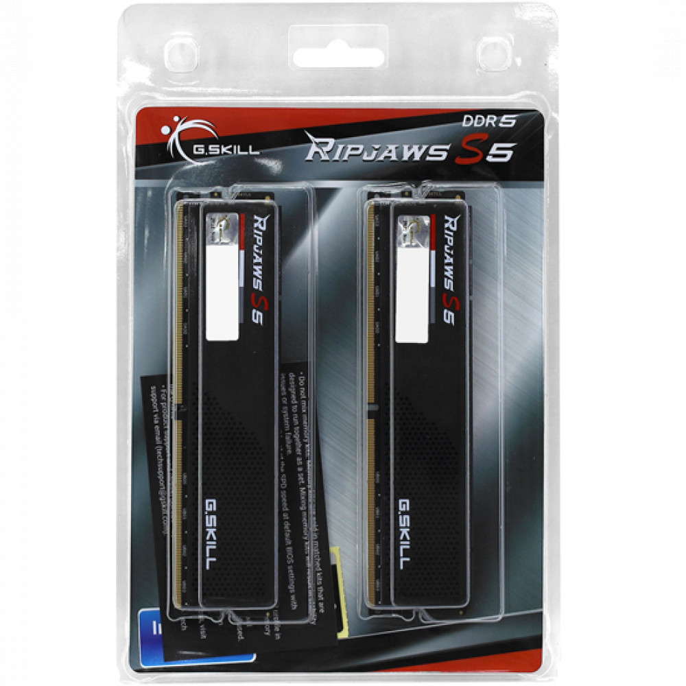 ОЗУ G.Skill RipJaws S5 F5-6000J3040G32GX2-RS5K DIMM, DDR5, 64 Гб (2 х 32 Гб), 6000 МГц - миниатюра 8