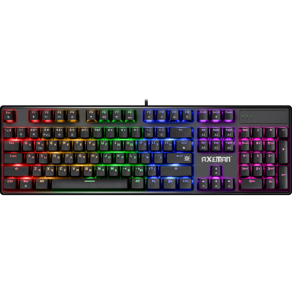 Клавиатура Defender GK-302 45306 Проводная, USB - миниатюра 2