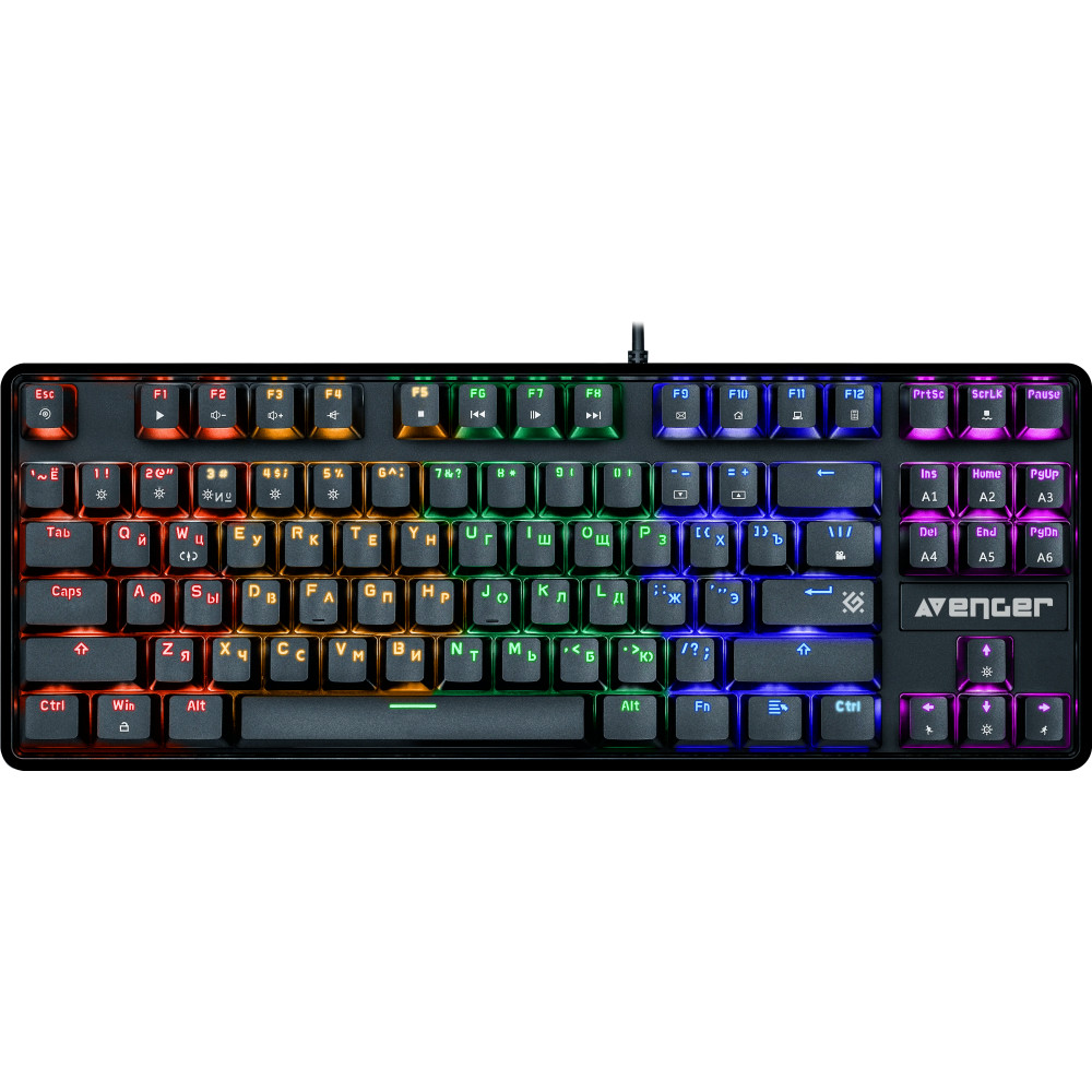 Клавиатура Defender GK-412 45410 Проводная, USB - миниатюра 2