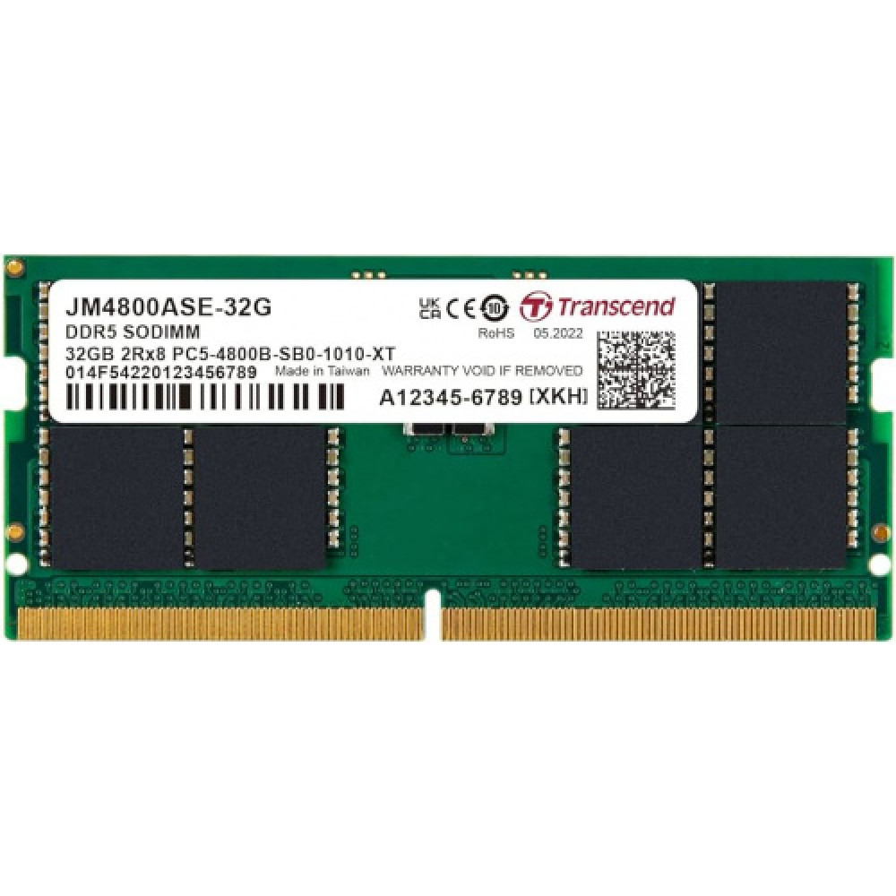 ОЗУ Transcend JM4800ASE-32G SO-DIMM, DDR5, 32 Гб, 4800 МГц - миниатюра 2