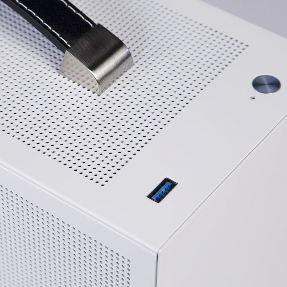 Корпус PCcooler I100 PRO MESH WH Mini-Tower - миниатюра 6