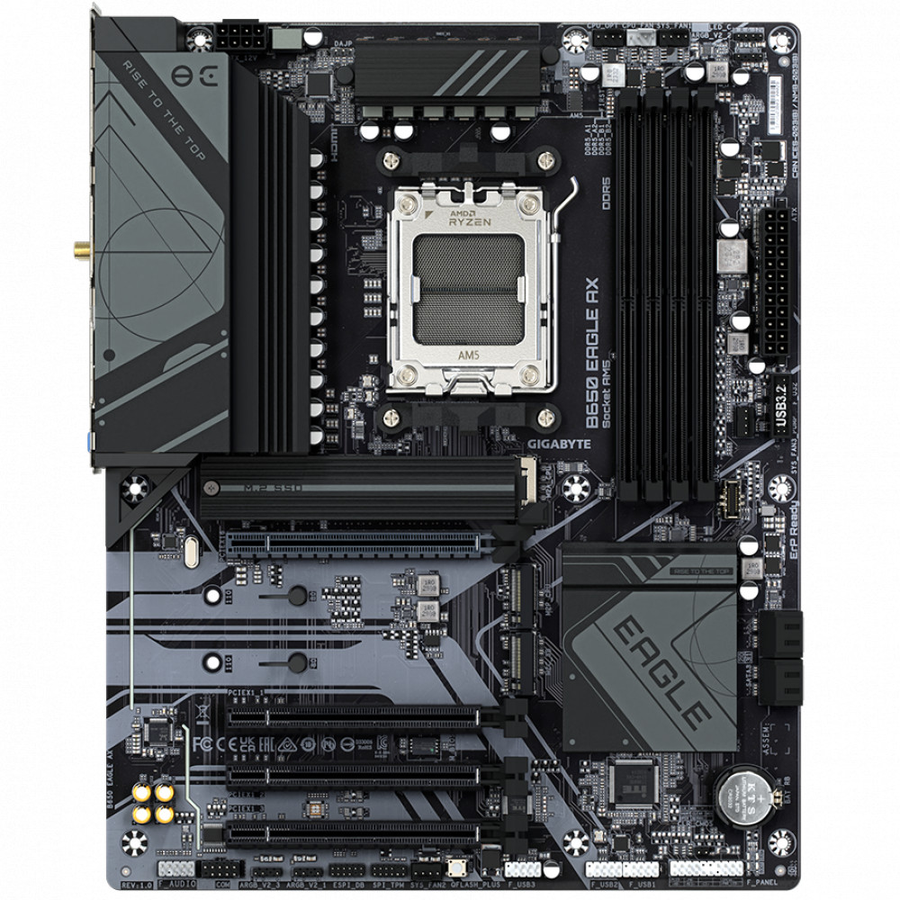 Материнская плата Gigabyte B650 EAGLE AX B650 EAGLE AX (REV 1.0) ATX, AMD AM5 - миниатюра 8