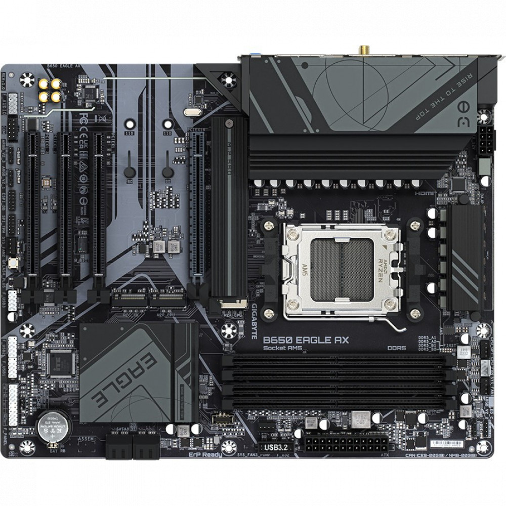 Материнская плата Gigabyte B650 EAGLE AX B650 EAGLE AX (REV 1.0) ATX, AMD AM5 - миниатюра 10