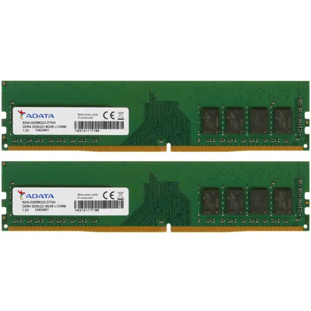 ОЗУ ADATA Premier AD4U32008G22-DTGN DIMM, DDR4, 16 Гб (2 х 8 Гб), 3200 МГц - миниатюра 3