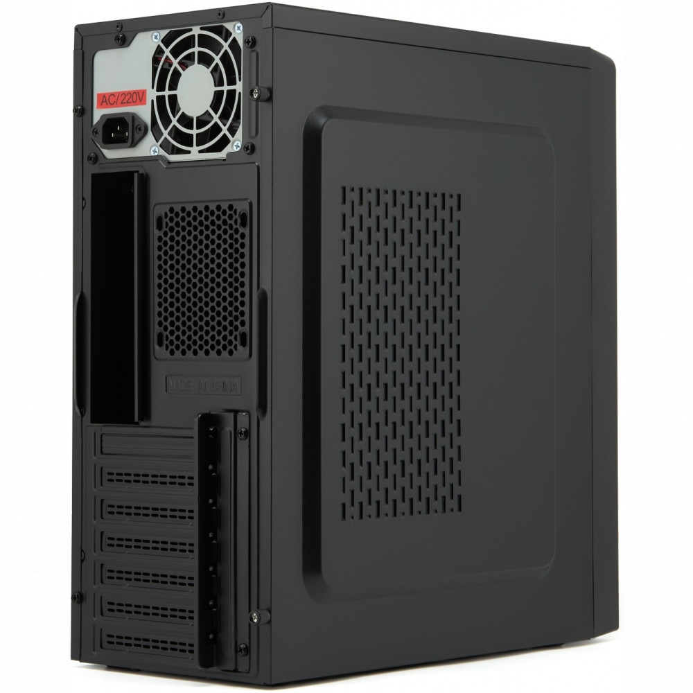 Корпус Qmax D802B BLACK Mid-Tower - миниатюра 7