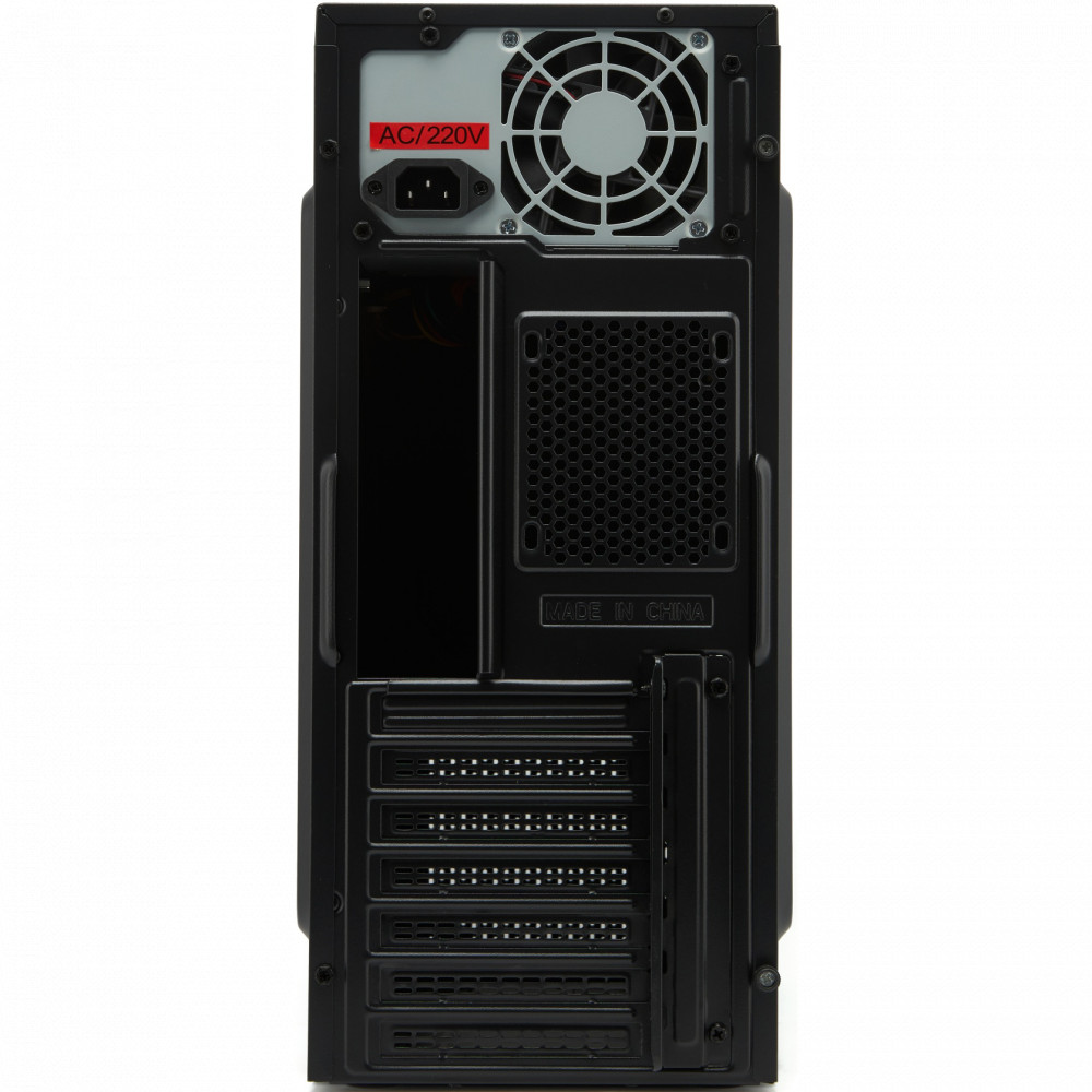 Корпус Qmax D802B BLACK Mid-Tower - миниатюра 9