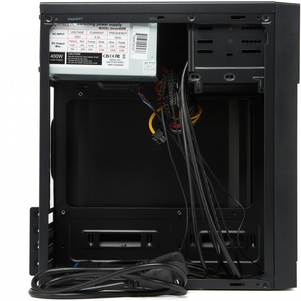 Корпус Qmax M170B BLACK Mid-Tower - миниатюра 10