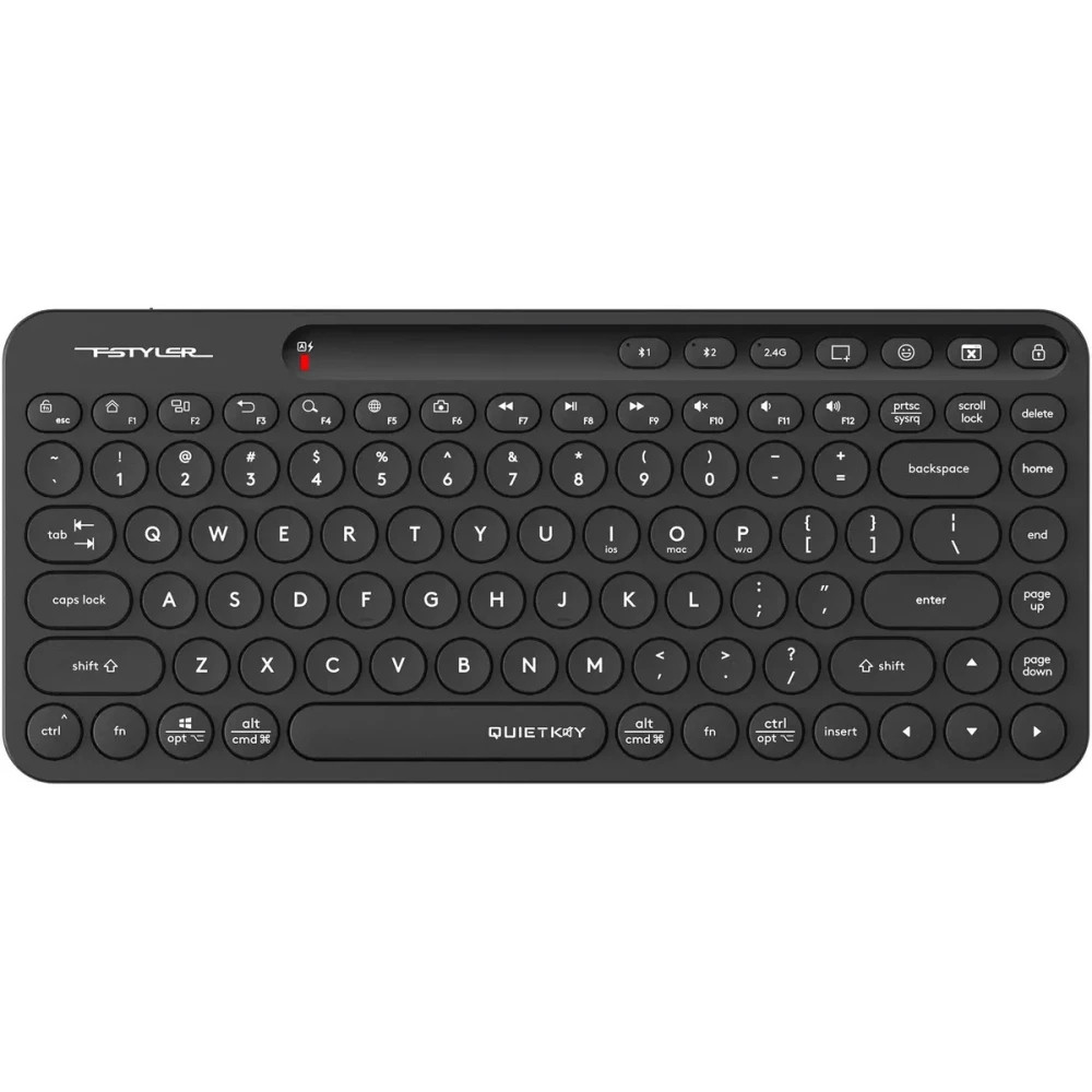 Клавиатура A4Tech Fstyler FBK36C AS Черный Беспроводная, Bluetooth - миниатюра 5