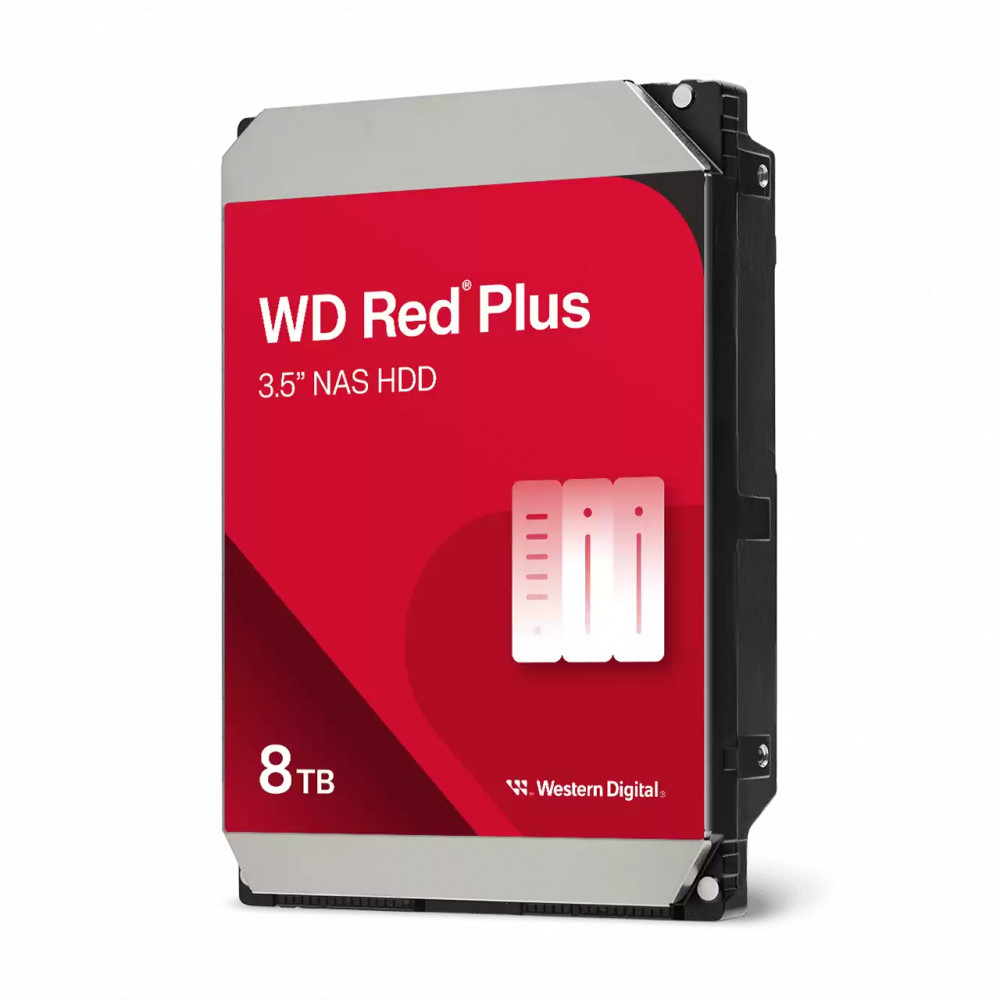 Жесткий диск Western Digital WD80EFPX HDD (классические), 8 ТБ, 3.5 дюйма, SATA - миниатюра 2