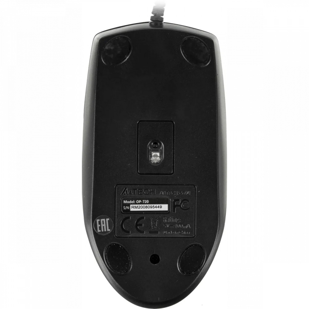 Мышь A4Tech OP-720 PS2 Бюджетные, Проводная - миниатюра 6