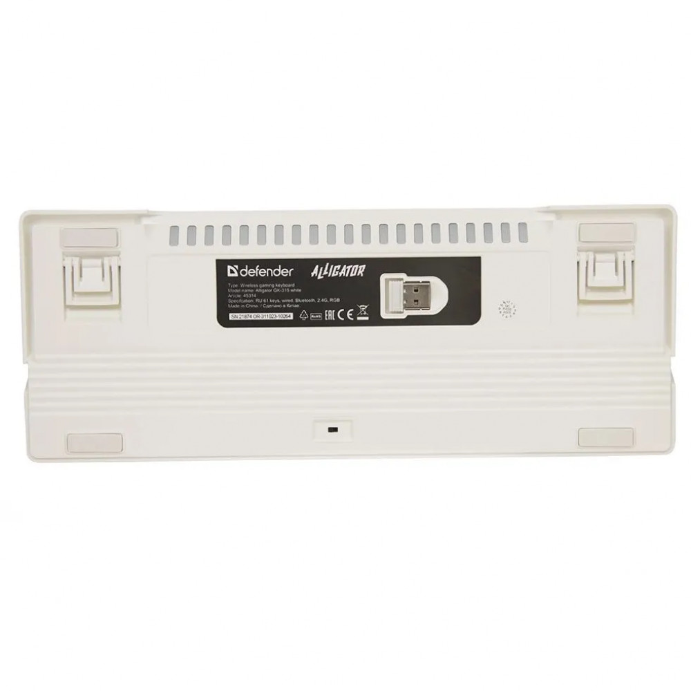 Клавиатура Defender Alligator GK-315 45314 Беспроводная, Bluetooth - миниатюра 6