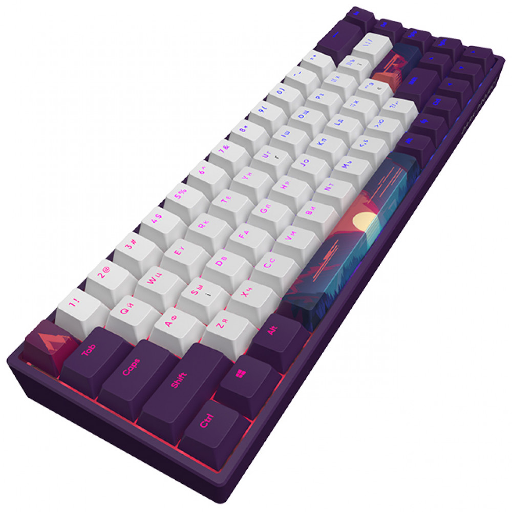Клавиатура Dark Project DPP 68 Sunrise DPP68_GSH_SUNR_ANSI_UA Проводная, USB - миниатюра 6