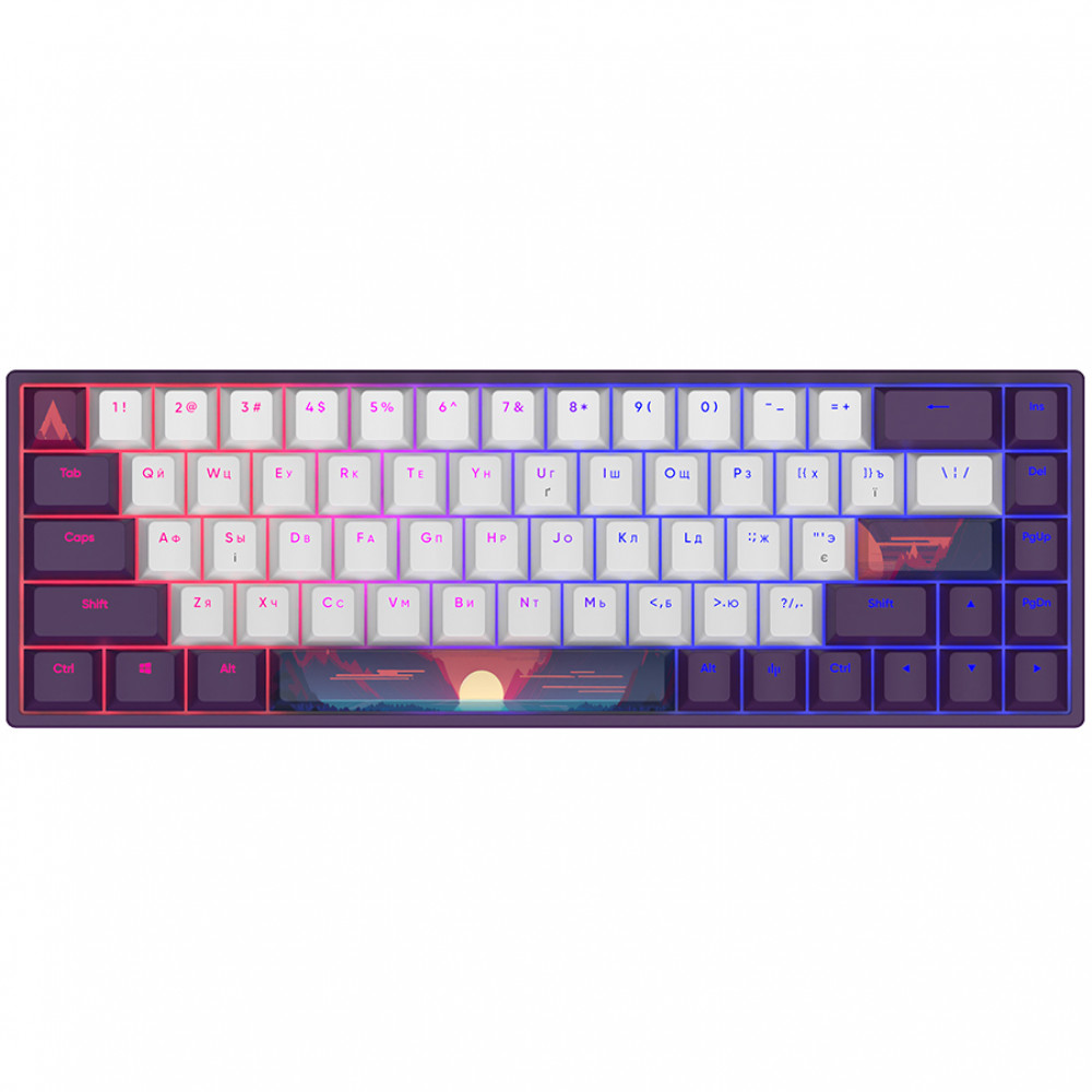 Клавиатура Dark Project DPP 68 Sunrise DPP68_GSH_SUNR_ANSI_UA Проводная, USB - миниатюра 4