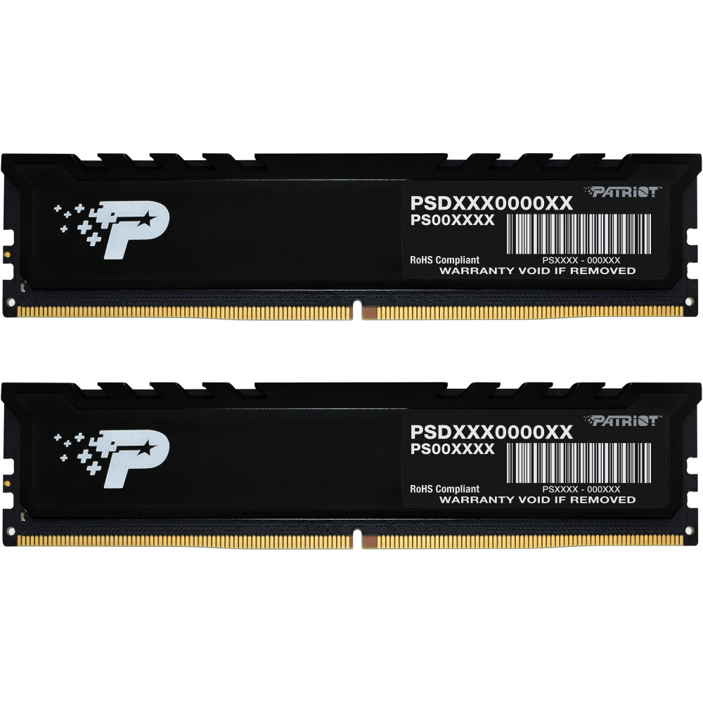 ОЗУ Patriot Signature Premium PSP516G4800KH1 DIMM, DDR5, 16 Гб (2 х 8 Гб), 4800 МГц - миниатюра 2