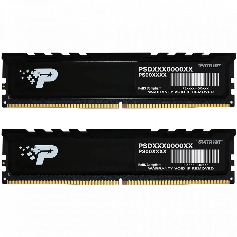 ОЗУ Patriot Signature Premium PSP564G4800KH1 DIMM, DDR5, 64 Гб (2 х 32 Гб), 4800 МГц - миниатюра 2