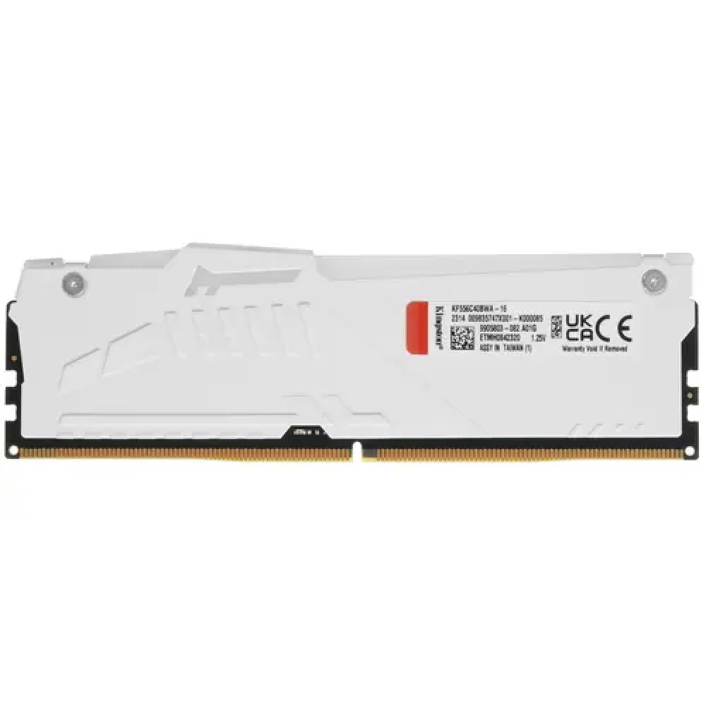 ОЗУ Kingston FURY Beast White RGB KF556C40BWA-16 DIMM, DDR5, 16 Гб, 5600 МГц - миниатюра 4