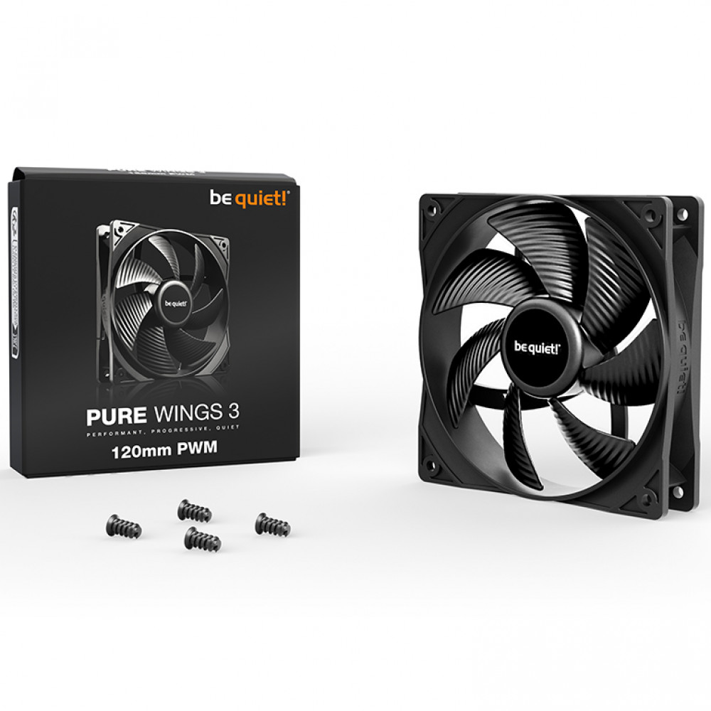 Система охлаждения be quiet! Pure Wings 3 120mm PWM BL105 Для системного блока - миниатюра 6