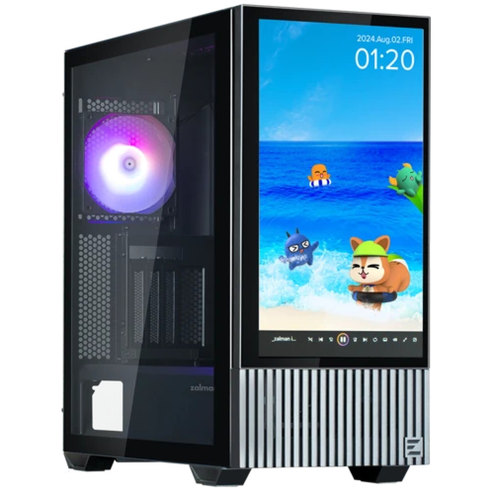 Корпус Zalman Z10 DS Black Mid-Tower - миниатюра 6
