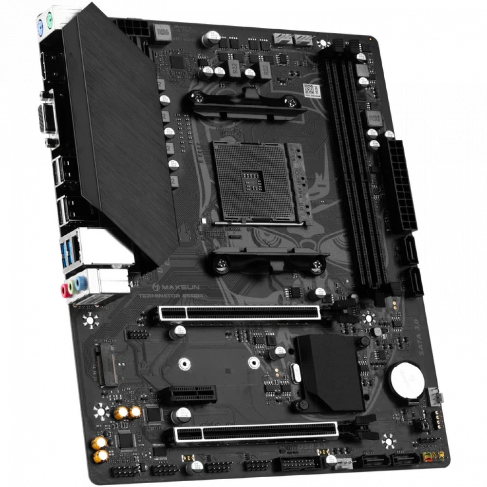Материнская плата Maxsun Terminator B550M MS-Terminator B550M Micro-ATX, AMD AM4 - миниатюра 9