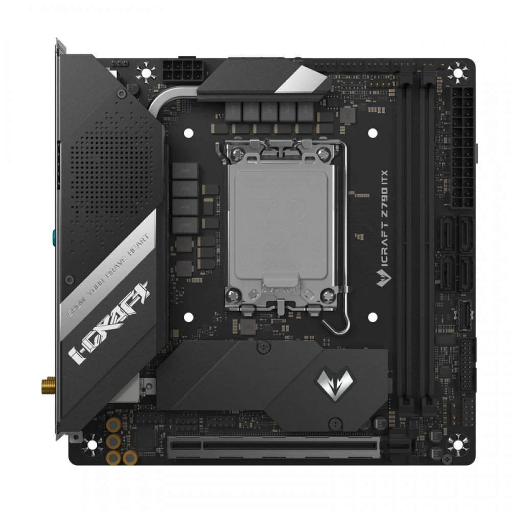 Материнская плата Maxsun iCraftZ790ITX WI-FI MS-iCraft Z790ITX WIFI Mini-ITX, LGA 1700 - миниатюра 8